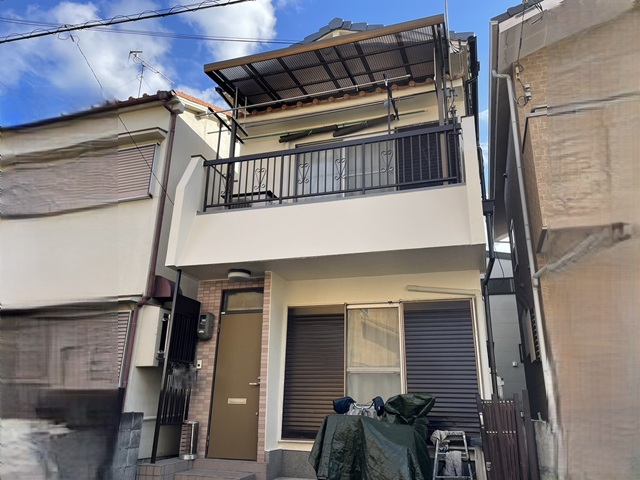 20241220　明石市N様　外壁塗装施工写真